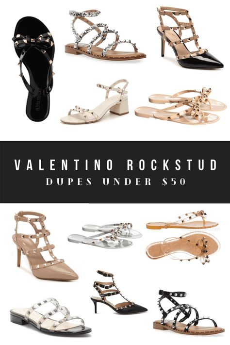 Best Valentino Rockstud Look Alikes and Alternatives Affordable Heels, Valentino Rockstud Shoes, Look Alikes, Lv Neverfull, Gg Belt, David Yurman Bracelet, Cartier Bracelet, Valentino Rockstud, Gucci Belt