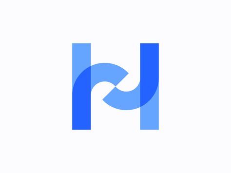 H monogram for legal agreement platform pt.2 by Vadim Carazan for Carazan Brands on Dribbble H Logo Design Letter, H Monogram Logo, Hr Logo, Letter H Logo, Logo H, Logo Design App, Unique Logos, H Monogram, Learning Logo