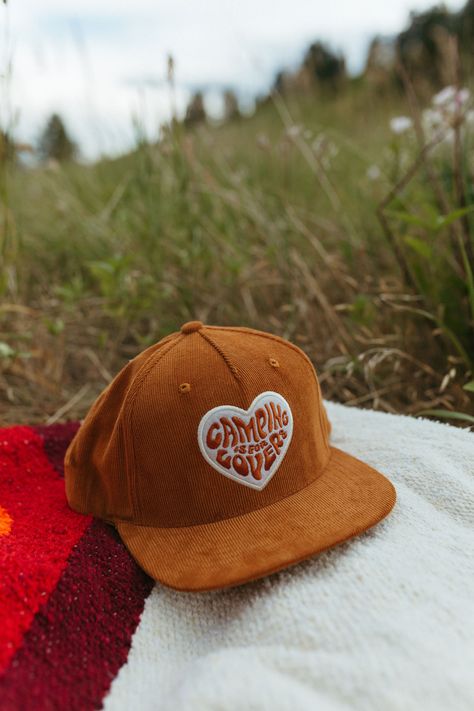 Camping is for lovers. ❤️❤️❤️ One tree planted for every hat sold. https://treklight.me/hats Urban Shirt, Hand Woven Blanket, Light Well, Sticker Patches, One Tree, Tropical Vibes, Cap Design, For Lovers, Trees To Plant