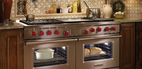 Ranges | Mobile Appliance Wolf Stove, Wolf Oven, Stove Repair, Slate Appliances, Cleaning Oven Racks, Best Dishwasher, Retro Appliances, Kitchen Appliances Luxury, Appliances Storage