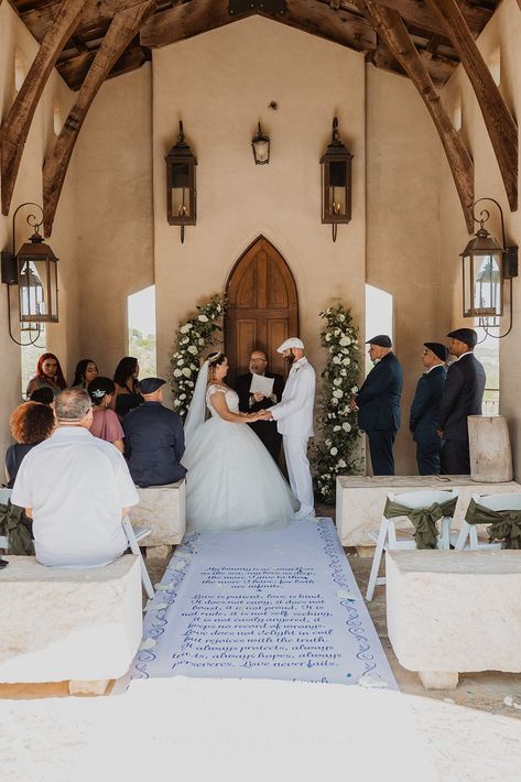 Summer wedding ceremony at Chapel Dulcinea | Tess Leslie Photography | Austin wedding venue, candid wedding photos, wedding aesthetic, wedding photo inspiration, must have wedding photos | via tesslesliephotography.com Chapel Dulcinea Wedding, Chapel Dulcinea, Must Have Wedding Photos, Summer Wedding Ceremony, Vowel Renewal, Church Weddings, Austin Wedding Venues, Aesthetic Wedding, Candid Wedding Photos