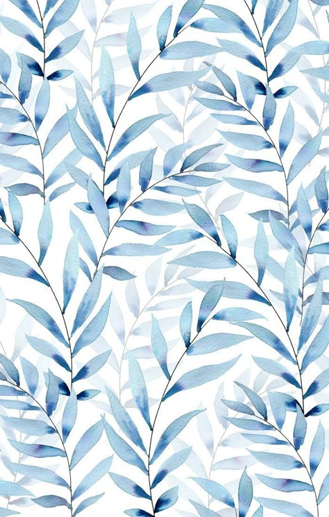 blue floral pattern Peaceful Backgrounds, Blue Background Wallpapers, Wallpaper Estetika, Wallpaper Tumblr, Iphone Backgrounds, Trendy Wallpaper, Wallpaper Free, Design Geometric, Phone Wallpaper Images