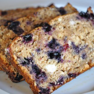 Blueberry Banana Bread Recipe is Perfect Homemade Christmas Gift Banana Blueberry Bread Recipe, Blueberry Banana Bread Recipe, Bisquick Banana Bread, Banana Blueberry Bread, Berry Bread, Blueberry Quick Bread, Blueberry Zucchini Bread, Blueberry Bread Recipe, Banana Bread French Toast