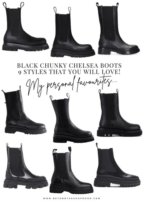 Black Chunky Chelsea Boots – 9 Styles You Will Love! Black Chealse Boots Women Outfit, Chunky Chelsea Boots Women, Chunky Chelsea Boots Outfit Women, Black Chunky Boots Outfit, Chunky Chelsea Boots Outfit, Black Chunky Chelsea Boots, Black Chelsea Boots Outfit, Chelsea Boot Outfits Women, Chealsea Boots