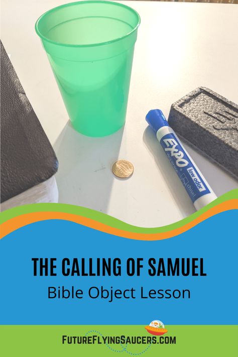 Use this calling of Samuel Bible Object Lesson to teach children that God can use children and people of all ages if they are willing to listen and obey. Samuel Bible Story, Samuel Bible, Bible Crafts Sunday School, Kids Church Lessons, Bible Object Lessons, Preschool Bible, Bible Stories For Kids, 2 Samuel, Sunday School Activities