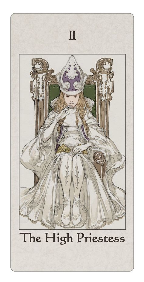 Tactics Ogre: Let Us Cling Together/#472664 - Zerochan Tarot Spreads Layout, Priestess Art, Ogre Battle, Akihiko Yoshida, Tactics Ogre, High Priestess Tarot, The High Priestess, Tarot Major Arcana, Dungeons And Dragons Game