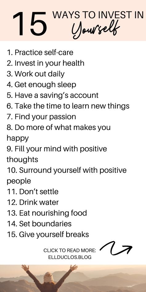 The best ways to invest in yourself in 2020. How to find the best version of you! #investing #investinyourself #personalgrowth #wordsofwisdom #findingyourself #happiness Invest In Your Appearance, How To Invest In Myself, Ways To Invest In Yourself, How To Create A New Version Of Yourself, How To Evolve Yourself, How To Invest In Yourself, How To Find Yourself, How To Be Independent, Ways To Find Yourself