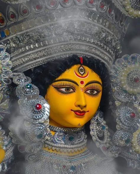 Goddess of Hindu. Durgamma Photos, Navratri Devi Images, Maa Durga Photo, Ma Durga, Durga Picture, Cute Love Photos, God Artwork, Happy Navratri Images, Cute Mobile Wallpapers