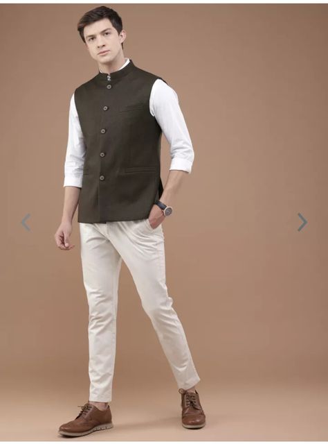 Pant Shirt With Nehru Jacket Men, Nehru Jacket Outfits Men, Pant Shirt With Nehru Jacket, Nehru Jacket For Men Formal, Men Ethnic Wear India, Mens Traditional Wear, Mens Indian Wear, Stylish Men Wear, Formal Dresses For Men