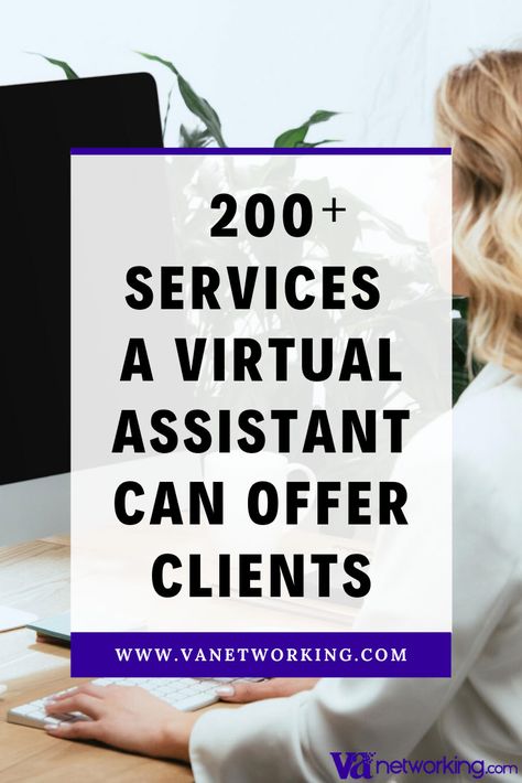 200 Services a Virtual Assistant Can Offer Clients - Virtual Assistant Networking Organization Calendar Management, Social Media Resources, Virtual Assistant Business, Work From Home Business, Create Ads, Pinterest Management, Virtual Assistant Services, Guest Blogging, Writing Blog Posts