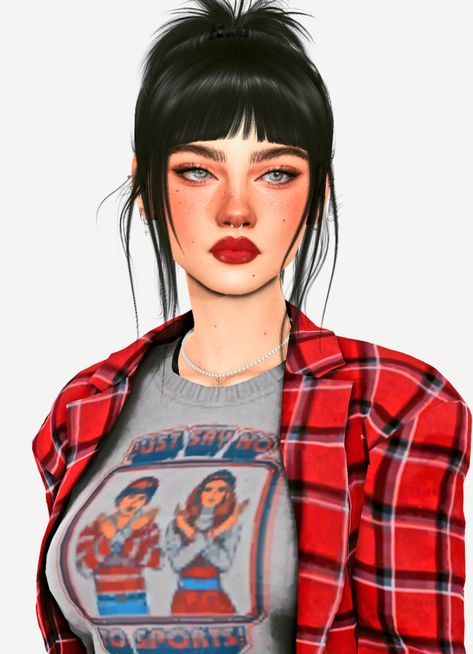 Naomi's Corner Sims 4 Female Presets Face, Sims4 Cc Skin Details Alpha, Sims 4 Maxis Match Body Preset, Sims 4 Face Ideas, Sims 4 Alpha Eyebrows, The Sims 4 Characters Ideas, Billie Eilish Sims 4 Cc, Sims 4 Pretty Sims, Sims 4 Female Skin Overlay