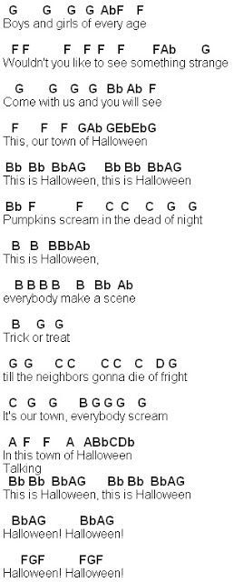 Flute Sheet Music: This Is Halloween                                                                                                                                                      More Piano With Letters, Halloween Piano, Flute Songs, Play Instruments, Flute Notes, Piano Sheet Music Beginners, Sheet Music With Letters, Piano Sheet Music Letters, Piano Music Easy