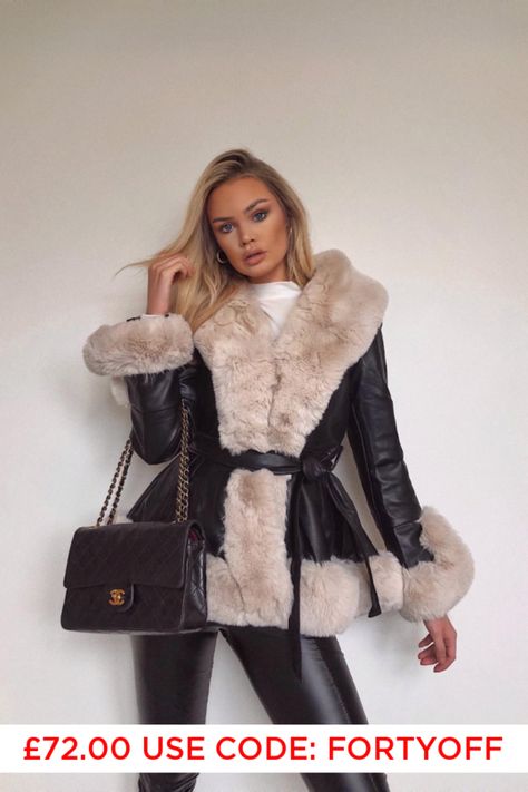 Coats – Glamify Fashion Fur Jacket Women, Sonic Unleashed, Womens Faux Fur Coat, Faux Fur Coats, Parka Women, Fluffy Coat, Belt Women, Coats Women, Pu Leather Jacket