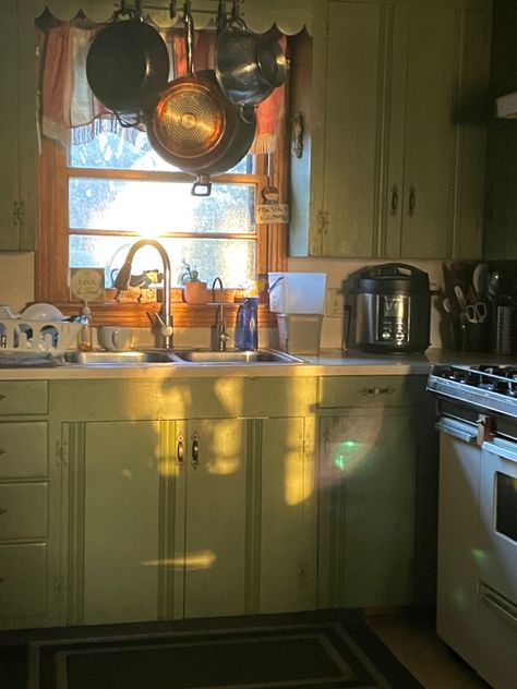 Early Morning Kitchen Aesthetic, Kitchen With Sunlight, Morning Kitchen Aesthetic, Dancing In The Kitchen Aesthetic, Morning Kitchen, Sunny Kitchen, Dancing In The Kitchen, Unexpected Love, House Vibes