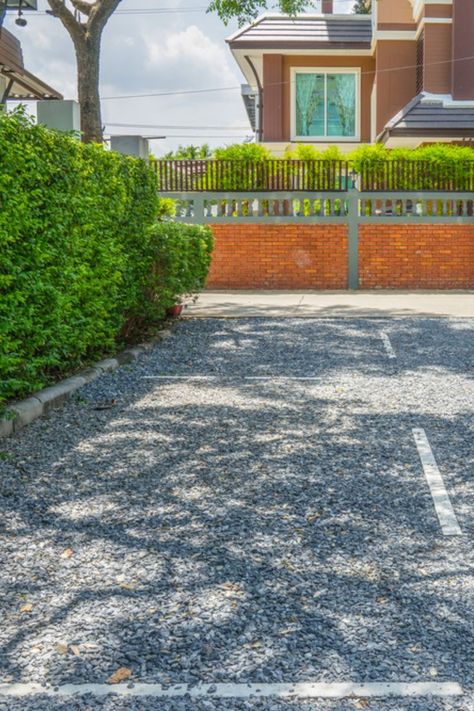 Here is how to harden and compact gravel driveway Gravel Driveway, Flat Surface, Driveway, Drive