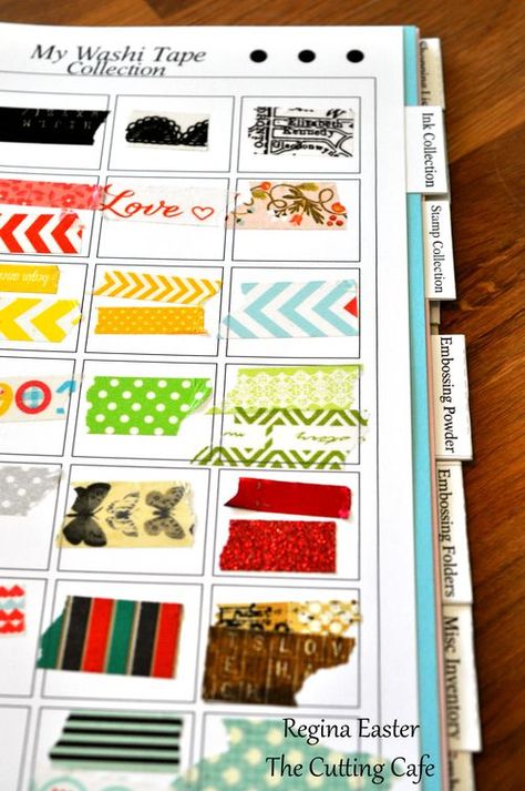 Planner4 Craft Inventory, Craft Supplies Inventory, Craft Organisation, Organizing Products, Scrapbook Organization, Organize Craft Supplies, Sewing Supplies Storage, Craft Planner, Scrapbook Room