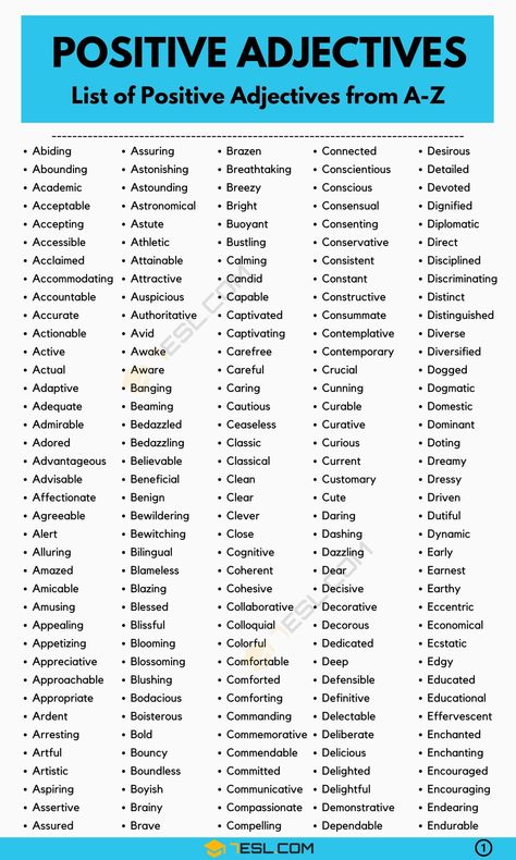 Positive Vocabulary Words, List Of Positive Words, Positive Adjectives, Ielts Academic, Adjective Words, List Of Adjectives, Battleship Game, English Adjectives, Essay Writing Skills