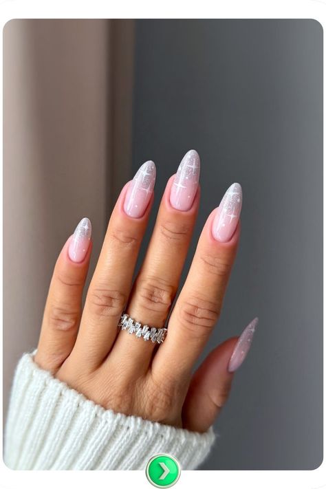 Frosted ombre nails fading from pale pink to frosty tips, ideal for winter-inspired looks with a magical twist. Pink Nail Ideas, Pale Pink Nails, Winter Inspired, Pink Nail, Ombre Nails, Casual Everyday, Pink Nails, Pale Pink, Nail Ideas