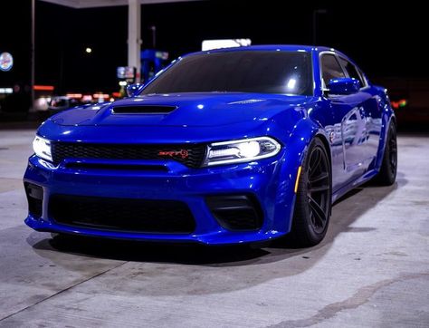 Blue Hellcat Charger, Blue Hellcat, Blue Dodge Charger, Hellcat Srt, Single Cab Trucks, Charger Hellcat, Dodge Charger Hellcat, Luxury Cars Audi, Charger Srt Hellcat