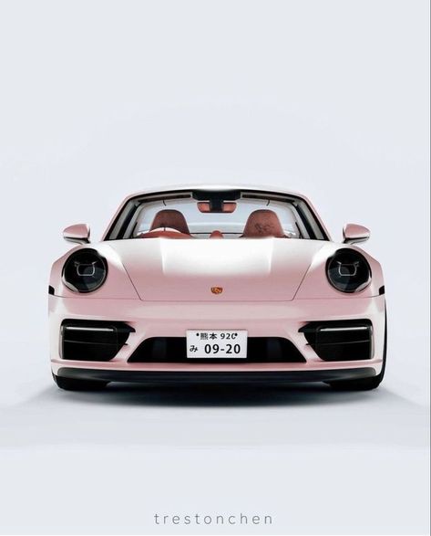 Porche Vintage, Porche Car, Porsche Convertible, Pink Porsche, Porsche Sports Car, Serena Van Der Woodsen, Porsche Gt3, Cars Vintage, Sport Automobile