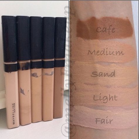 Reposting these swatches I did of my Maybelline Fit Me concealers since I just talked about how good they were the other day. I have some other concealer swatches I want to repost as well since I think they will be helpful for those who asked about colors 😃 #makeup #makeuplover #makeupaddict #makeupjunkie #beauty #beautylover #beautyaddict #beautyblogger #beautyreview #cosmetics #maybelline #fitme #concealer #makeupswatches Maybelline Fit Me Concealer Swatches, Fit Me Concealer Swatches, Fit Me Concealer Shades, Fit Me Concealer, Maybelline Concealer, Maybelline Fit Me Concealer, Makeup Blender Sponge, Organizer Ideas, Makeup Blender