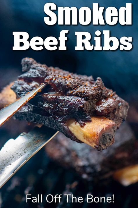 Smoked Beef Chuck Short Ribs - Kitchen Laughter Beef Rib Rub, Chuck Short Ribs, Beef Chuck Short Ribs, Bbq Beef Short Ribs, Smoked Beef Ribs, Beef Rib, Smoked Recipes, Rib Rub, Short Ribs Recipe