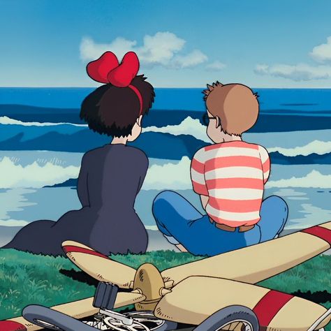 Kikis Delivery Service Icon, Ghibli Characters, Personajes Studio Ghibli, Studio Ghibli Background, Studio Ghibli Characters, Kiki Delivery, Ghibli Artwork, Kiki's Delivery Service, Studio Ghibli Movies