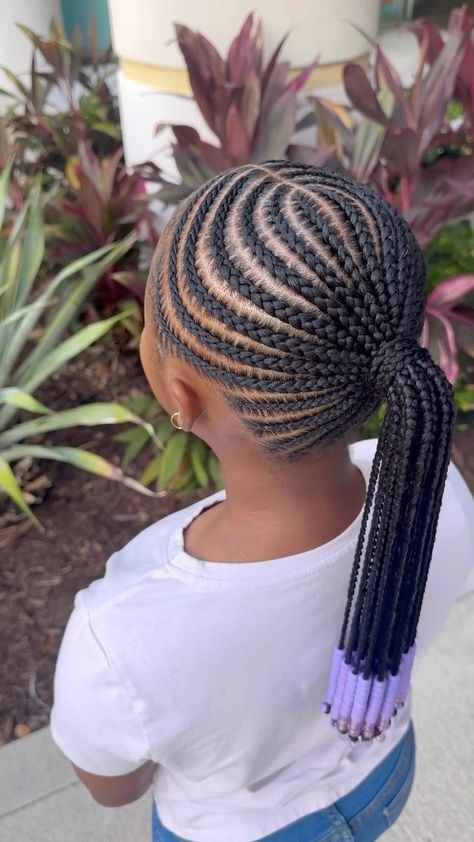 Kids Cornrows, Kids Cornrow Hairstyles, Toddler Braided Hairstyles, Toddler Braids, Natural Kids, August Calendar, Kids Curly Hairstyles, African Hair Braiding Styles, Kid Styles