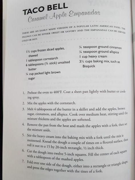 Taco Bell Caramel Apple Empanadas Part 1/2 | Empanadas recipe, Apple recipes, Copycat recipes Copycat Taco Bell Caramel Apple Empanada, Apple Empanadas Taco Bell, Carmel Apple Empanada Taco Bell, Carmel Apple Empanadas Easy, Caramel Apple Empanadas Recipe, Taco Bell Caramel Apple Empanada Recipe, Caramel Empanadas Recipe, Carmel Apple Empanada, Taco Bell Apple Empanada Recipe