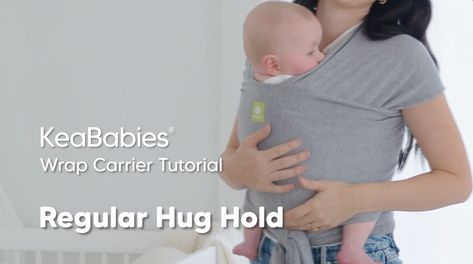 How to put your baby in KeaBabies Baby Wrap Carrier Wrap Carrier, How To Wrap, New Mommy, Baby Wrap, Baby Wrap Carrier, Baby Wraps, Baby Stuff