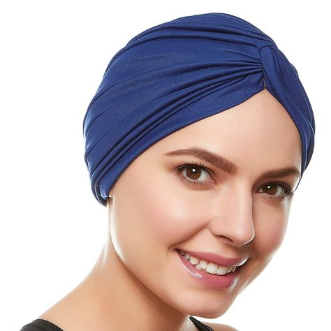 Beemo Womens Swim Cap Bathing Turban-Polyester Twisted Pleated Turban Head Cover - Walmart.com Teach Kids To Swim, Swim Turban, Swimming Drills, Women's Swimming, Swimming Benefits, Swimming Gear, Swimming Equipment, Swimming Cap, Loose Hair