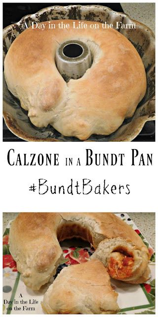 Bundt Pan Dinner Recipes, Bundt Pan Recipes Dinner, Calzone Recipes, Pizza Calzones, Bundt Pan Recipes, Bundt Recipes, Stromboli Recipe, Calzone Recipe, Life On The Farm