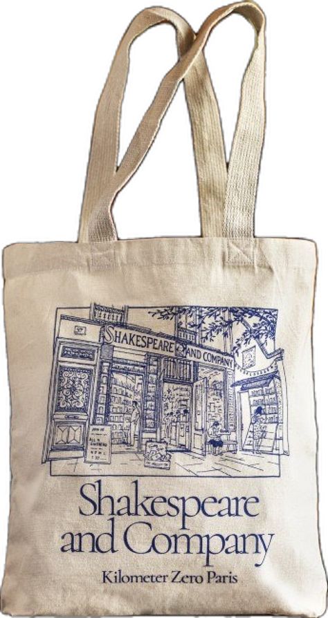 Shakespeare And Company, Paris Store, American Travel, Green Logo, White Tote, Birthday Wishlist, Coffee Gifts, Blue Ink, Pick One