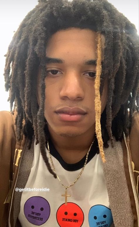 Wolf Cut Dreads, Cute Dreads, Dreadlock Hairstyles For Men, Black Men Hairstyles, Dreadlock Hairstyles, Locs Hairstyles, Locs, Black Hair, Mens Hairstyles