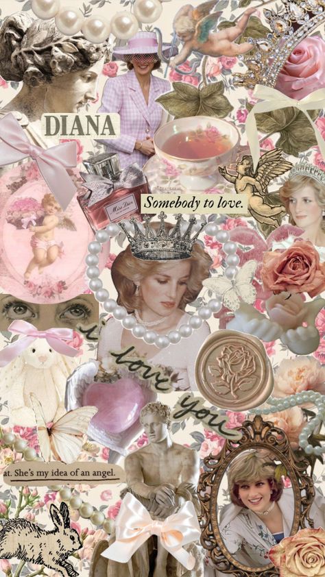 princess diana 🎀 Princess Diana Mood Board, Princess Diana Background, Diana Core Aesthetic, Princess Diana Wallpaper, Diana Aesthetic, Princess Diana Daughter, Diana Core, Iconic Blondes, Girly Core