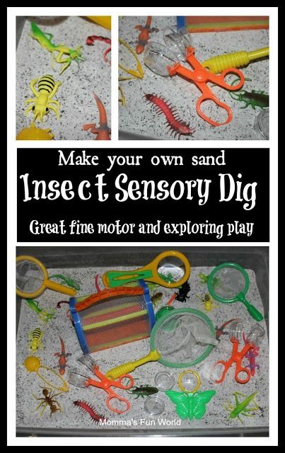 Momma's Fun World: Insect sensory bin play Bird Theme Preschool, Preschool Activities Sensory, Insect Sensory Bin, Insect Sensory, Spring Sensory, Sensory Bin Play, Insects Preschool, Spring Lessons, Bugs Preschool