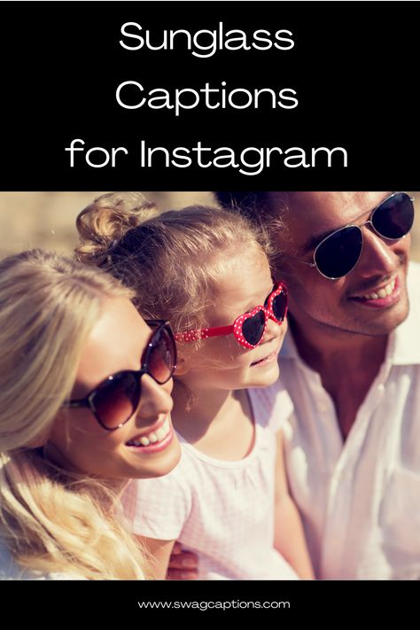 Looking for the perfect captions for your sunglass pictures on Instagram? We've got you covered! Check out our latest article for a collection of trendy and stylish sunglass captions that will elevate your social media game. From sassy quotes to sun-kissed vibes, find the perfect words to complement your stylish shades. Let your sunglasses do the talking! #SunglassCaptions #InstagramCaptions #SunglassPictures #StyleInspiration #SunKissedVibes #SassyQuotes #FashionForward #ShadesOfCool Wearing Shades Caption, Shades Quotes Sunglasses, Caption For Glasses Selfie, Quotes About Sunglasses, Sunglass Captions Instagram, Sunglasses Instagram Captions, Sunglasses Quotes Instagram, Glasses Quotes, Sunglasses Quotes