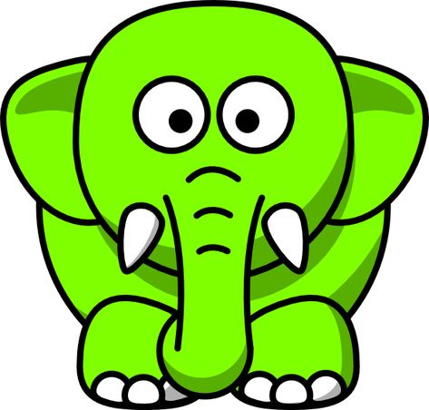 Cartoon Baby Animals, Elephant Coloring, Elephant Coloring Page, Green Elephant, Cool Wood Projects, Handmade Baby Quilts, Cartoon Gifs, Handmade Baby, Baby Quilts