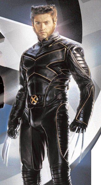 Wolverine X Men 2 costume design by Jose Fernandez Wolverine Reference, X Men Wolverine, Wolverine Jacket, Wolverine Costume, Orange Leather Jacket, Xmen Movie, Men Costumes, Wolverine Xmen, Wolverine Movie