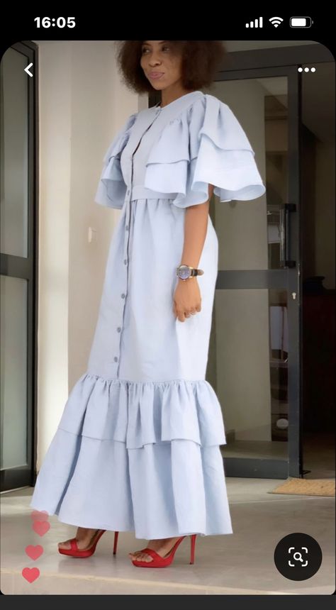 Spring Dresses Classy, Boubou Styles For Women, Islamic Fashion Dresses, Classy Short Dresses, Modest Dresses Fashion, Kaftan Designs, African Dresses For Kids, African Wear Dresses, African Inspired Clothing