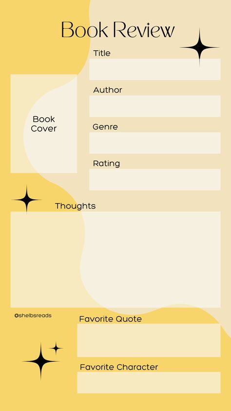 Book Rating Template, Aesthetic Book Review, Booktok Ideas, Reviews Template Instagram, Book Bujo, Books Template, Book Rating, Journal Hacks, Insta Template