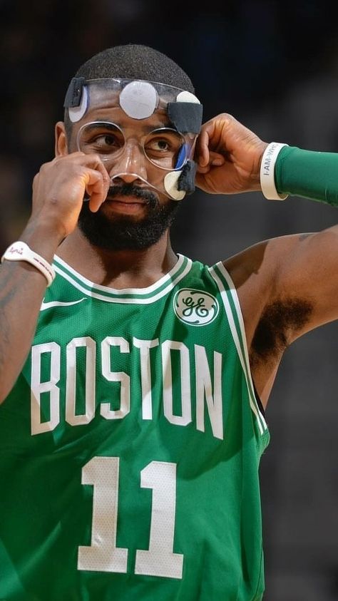 KYRIE IRVING WALLPAPER Kyrie Irving Mask, Masked Kyrie, Wallpaper Nba, Irving Wallpapers, Nba Pics, Boyfriend Stocking Stuffers, Uncle Drew, Ball Photography, Basketball Players Nba