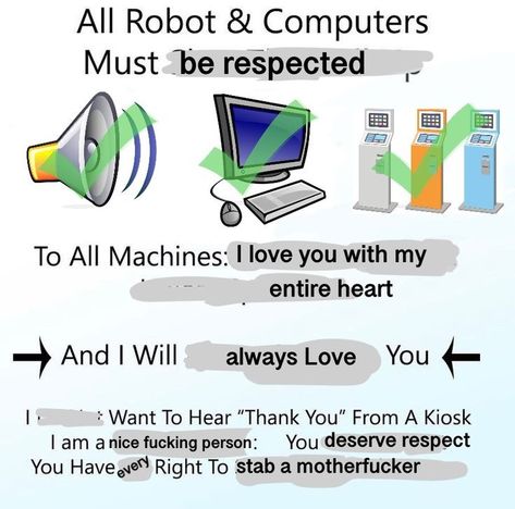 GYMWbBIW8AAgq2K (736×728) Robot Core Aesthetic, Objectum Computer, Computer Robot, Computer Love, Cogito Ergo Sum, Love Machine, Eye Strain, Literally Me, Call Me