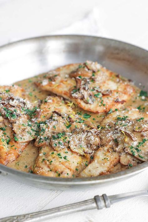 Chicken Scallopini, Chef Billy Parisi, Italian Potatoes, Billy Parisi, Chicken Melts, The Recipe Critic, Recipe Critic, Italian Chicken, Favorite Chicken