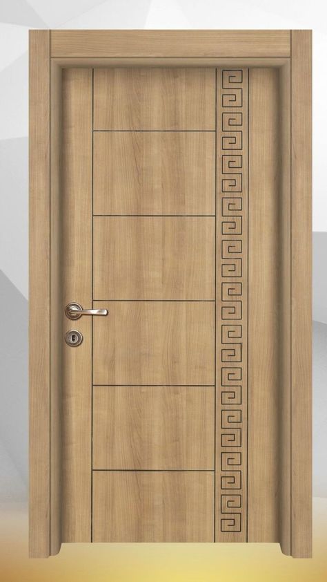 Membrane Door Designs, Single Main Door Designs, Flush Door Design, House Main Door Design, Single Door Design, Flush Door, Front Door Design Wood, Wooden Front Door Design, Wooden Main Door Design