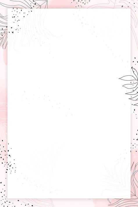 Pink rectangle watercolor frame vector | premium image by rawpixel.com / Aum Green Watercolor Background, Pink Watercolor Background, A4 Design, Watercolor Wallpaper Iphone, Watercolor Frame, Pink Rectangle, Jungle Pattern, Background Powerpoint, Pink Frame