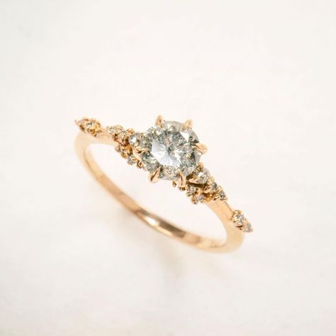 All Posts • Instagram Senior Rings, Laurie Fleming, Pretty Engagement Rings, Salt Pepper Diamond, Future Engagement Rings, Pepper Diamond, Dream Engagement, 14k Rose Gold Ring, Dream Engagement Rings