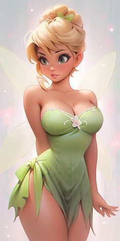 Female Cartoon Characters Disney, Fairy Woman, Tinkerbell 3, Dark Disney Art, Trend Boots, Disney Pin Up, Tinkerbell Pictures, Sleek Boots, Pin Up Cartoons