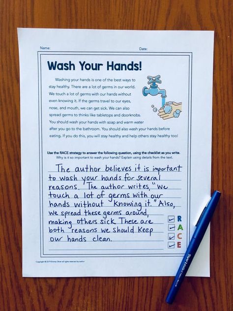 RACE Writing Strategy Examples: Student Guide and Grading Guide - Read Relevant Grade 6 Writing, Gifted And Talented Classroom, Race Writing Strategy, Teaching Opinion Writing, Races Writing Strategy, Race Strategy, 6th Grade Writing, Race Writing, Giving Feedback