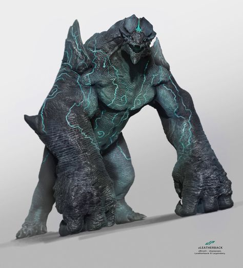 Kaiju Concept Art, Pacific Rim Kaiju, Kaiju Design, All Godzilla Monsters, Beast Creature, Creature Artwork, Kaiju Art, Cool Monsters, Giant Monsters